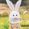 Set of 2 36"H Metal Bunny Yard Stakes or Standing Décor or Wall Décor